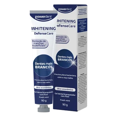 Gel Dental Powerdent Whitening 90gr